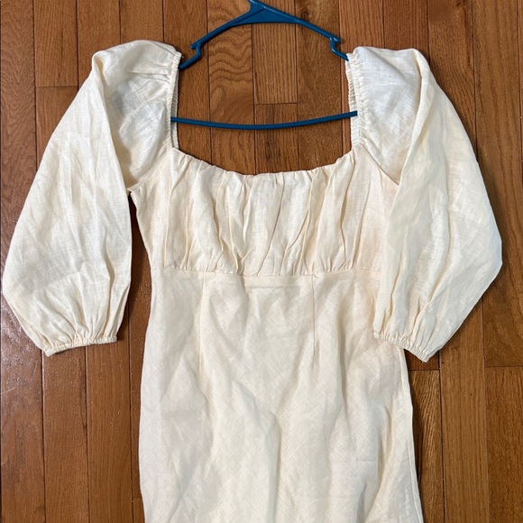 Dissh Lilah Linen Midi Dress Size 2 - Picture 10 of 11